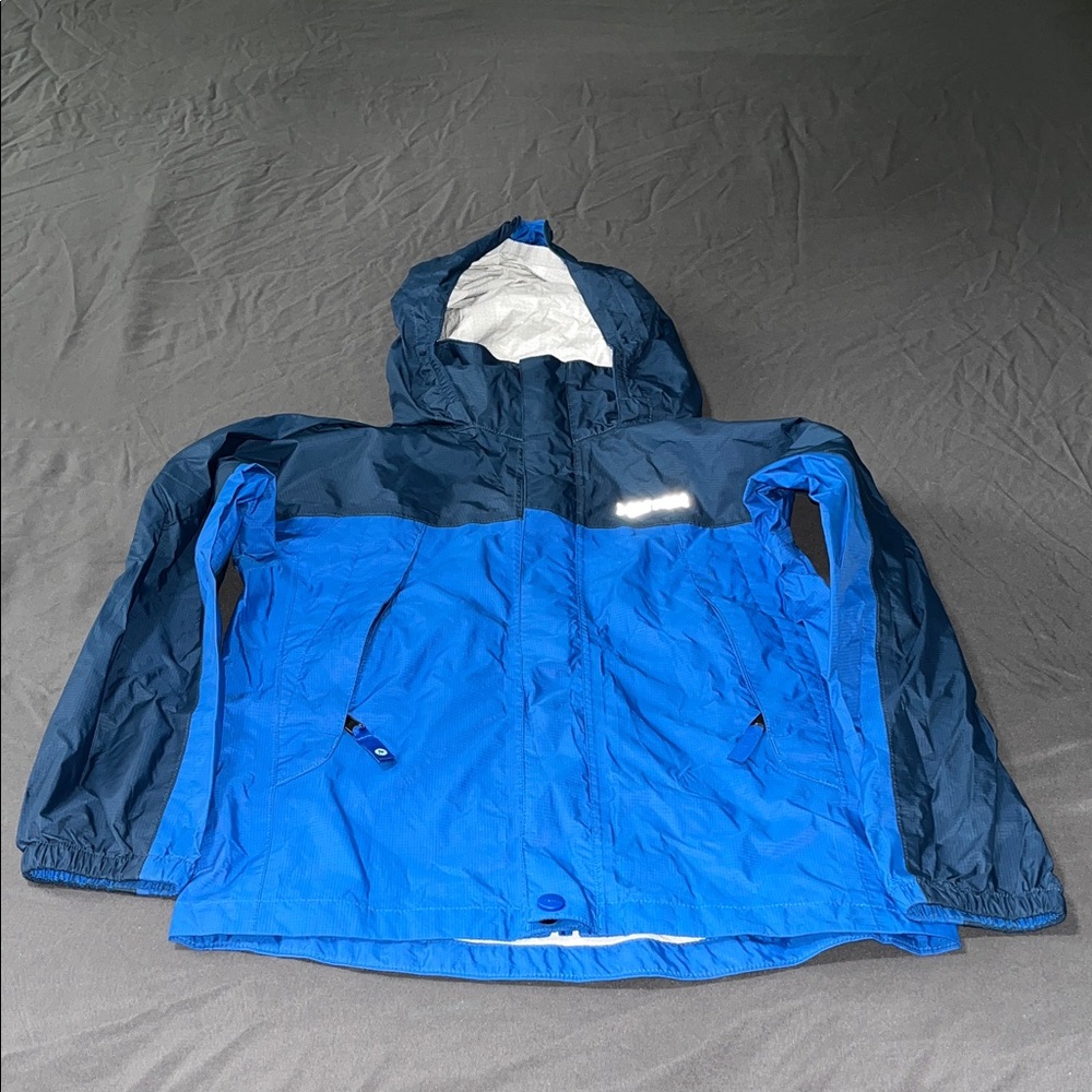 Blue Kids Rain Jacket Size S Great used condition